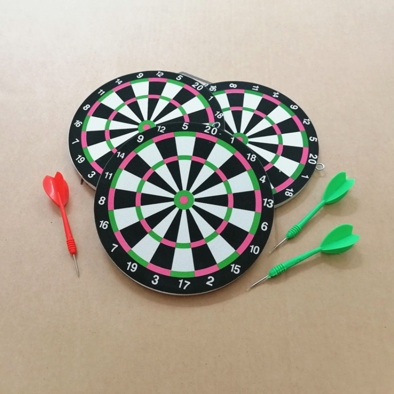 Board Game Master - Dual-sided Thickened Dart Board Set Wall