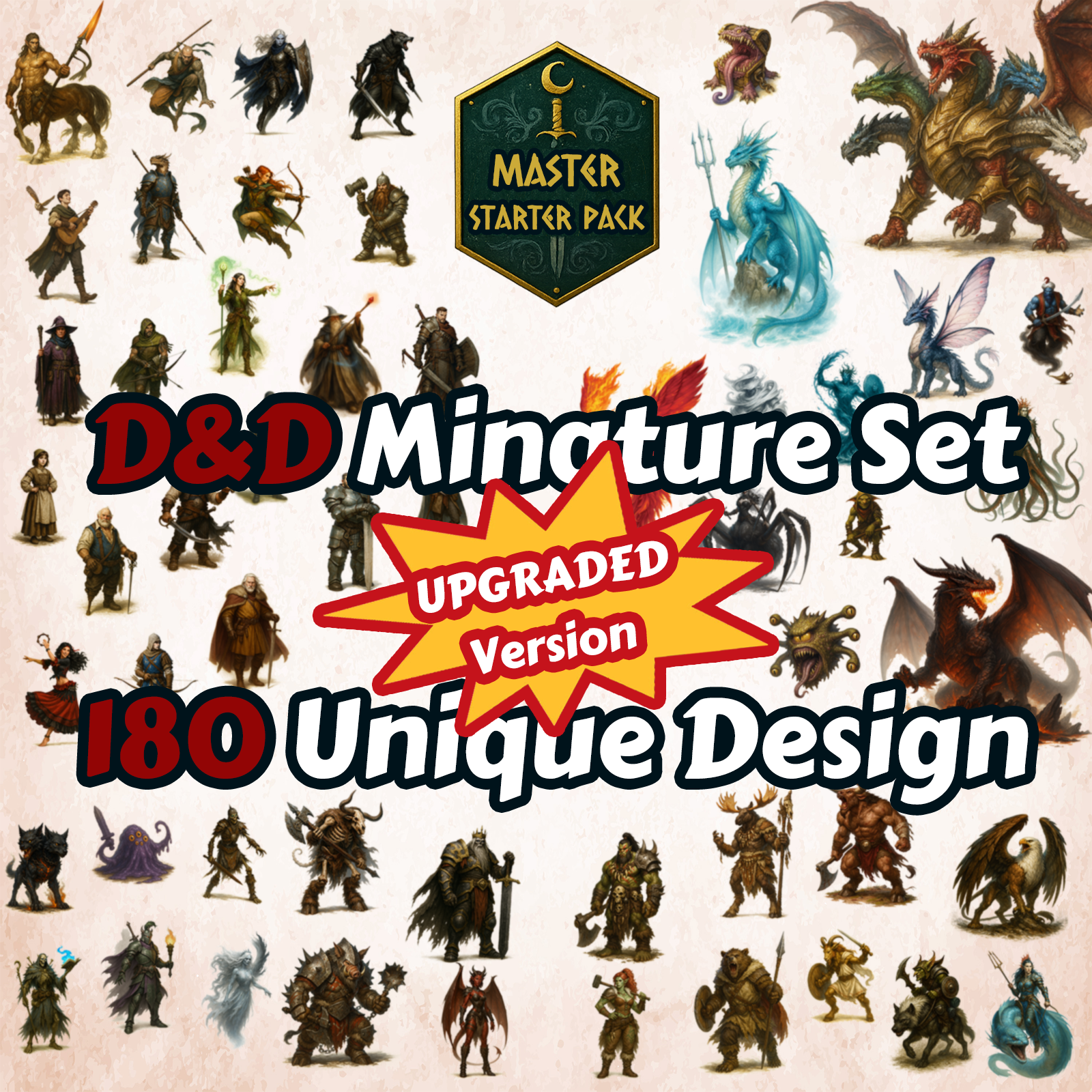 Board Game Monster - 2D Tabletop RPG Board Game Miniature