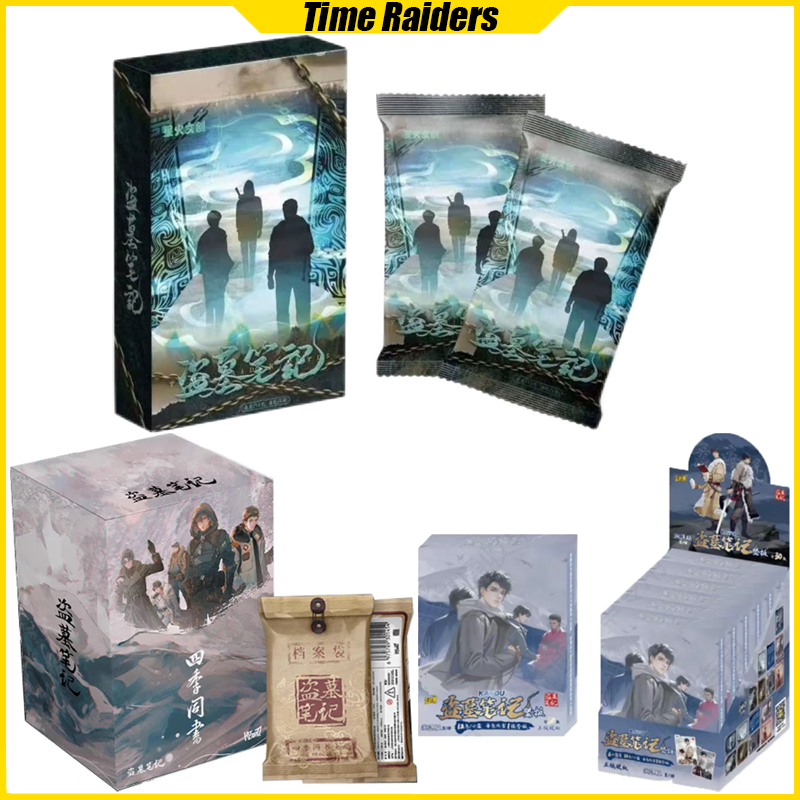 Board Game Book - Time Raiders Cards Anime Collection Cards