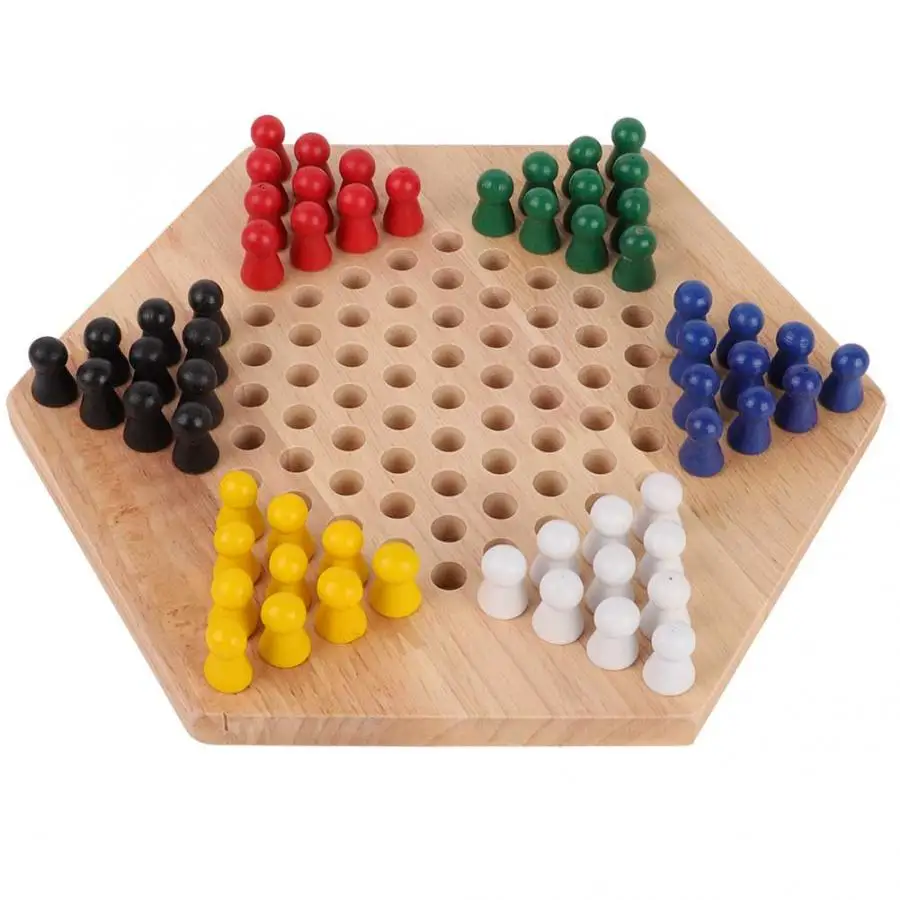 Board Game Book - Wooden Educational Board Kids Classic Halma