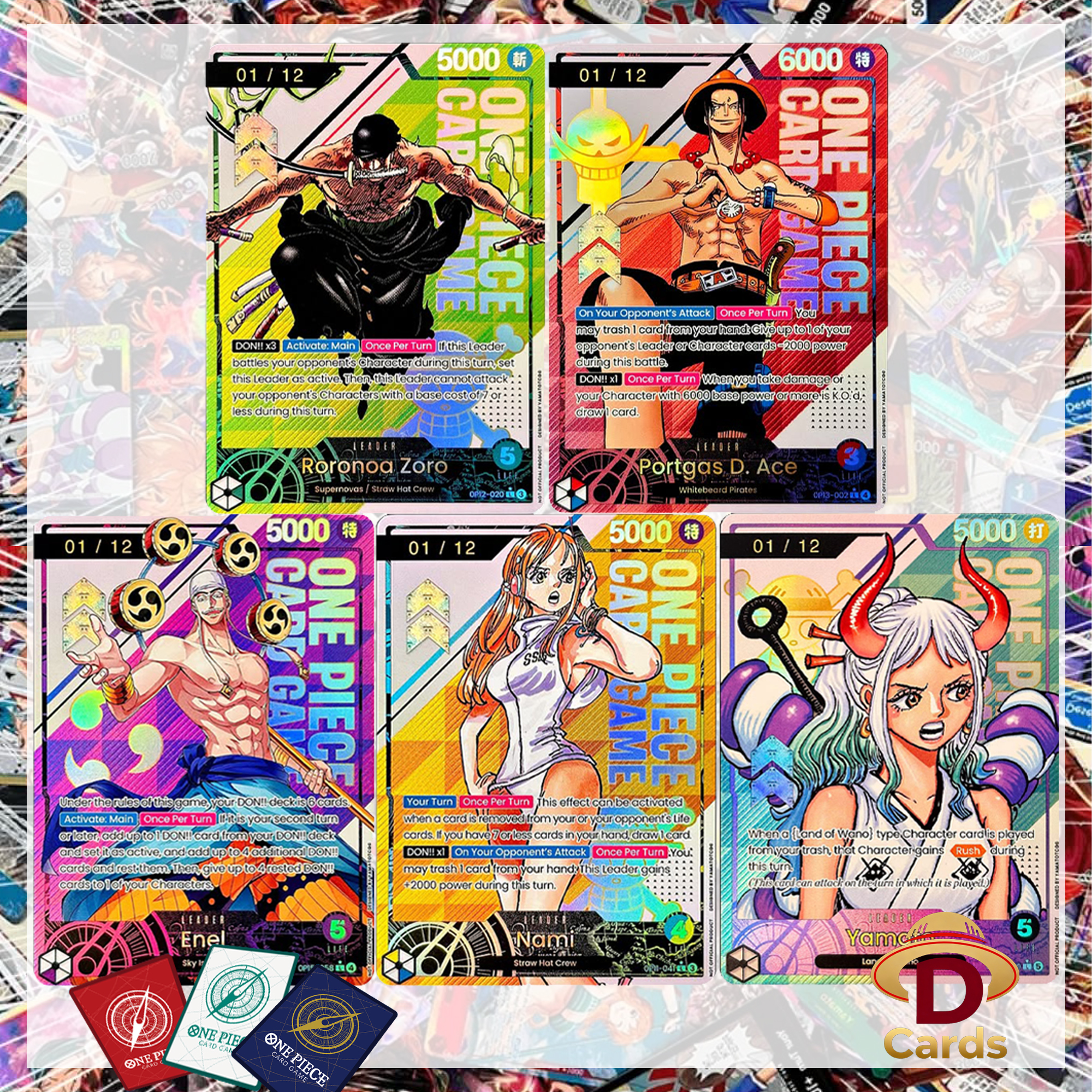 Board Game Master - Anime One Piece TCG DIY Flash
