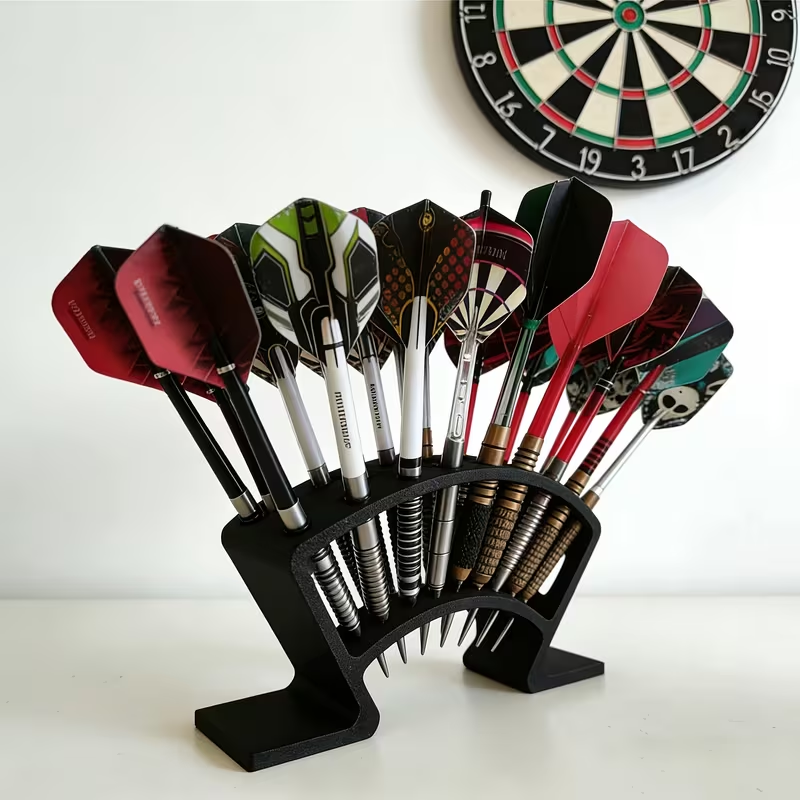 Board Game Room - 27-Slots Holder Dart Board Organizerfor Dart