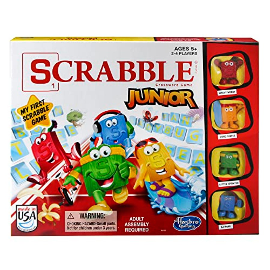 Board Game Word - Hasbro Gaming Scrabble Junior Board Game