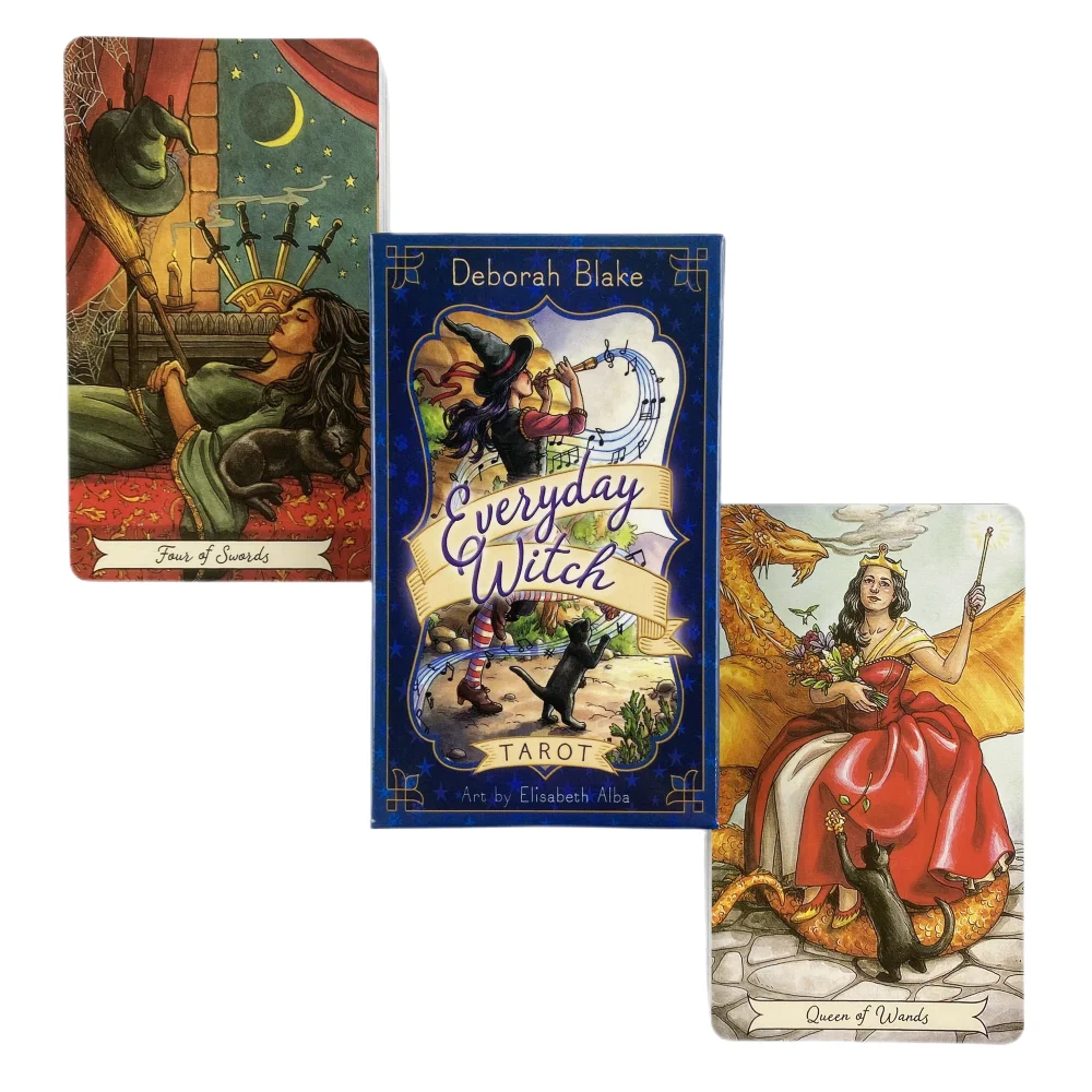Board Game Book - Everyday Witch Tarot Cards Deck Oracle