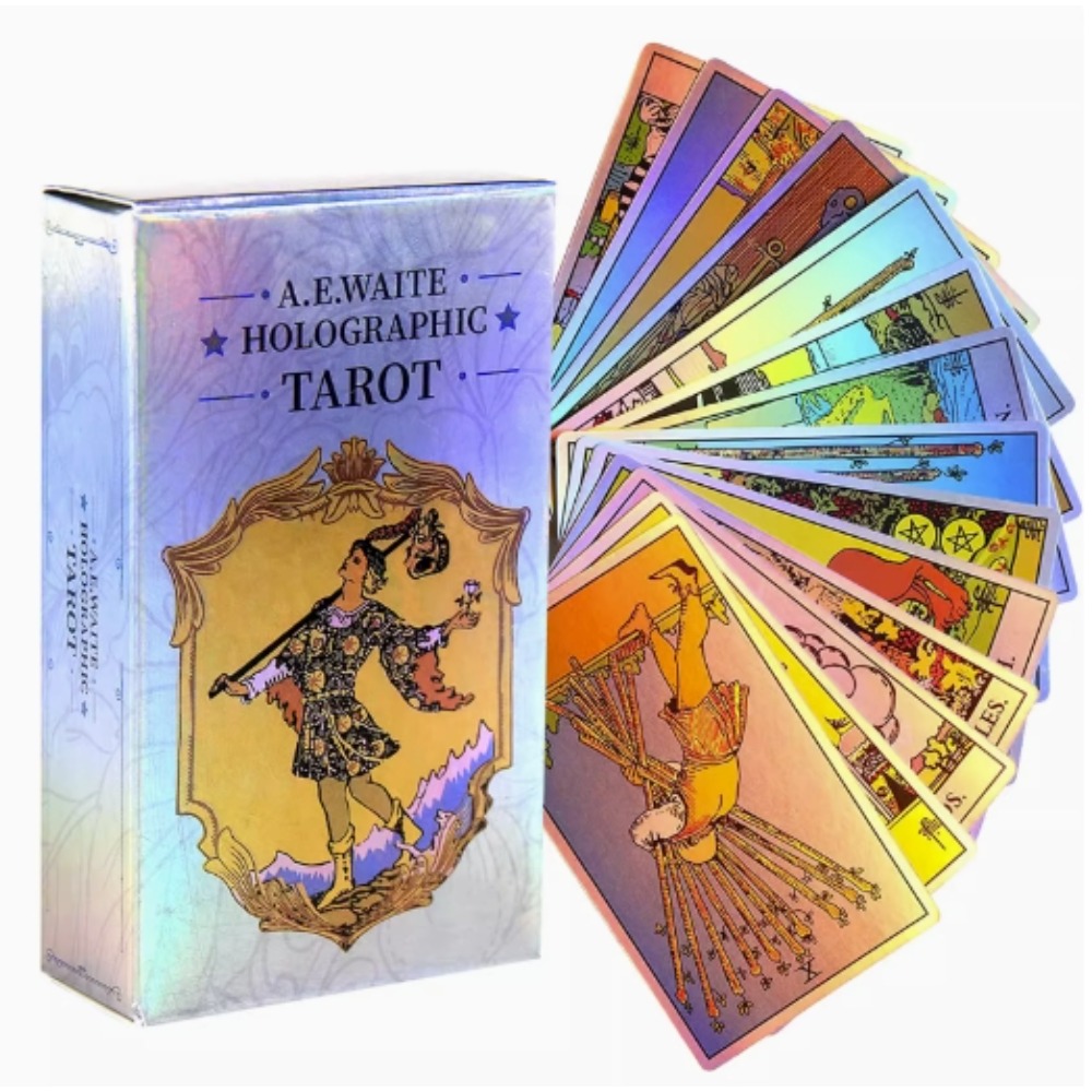 Board Game Book - 10.3*6cm MagicSeer Rainbow Tarot Cards Decks,