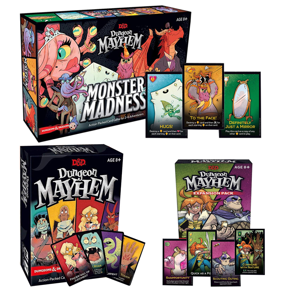 Board Game Monster - Dungeon Mayhem Dungeons Dragons Card Game