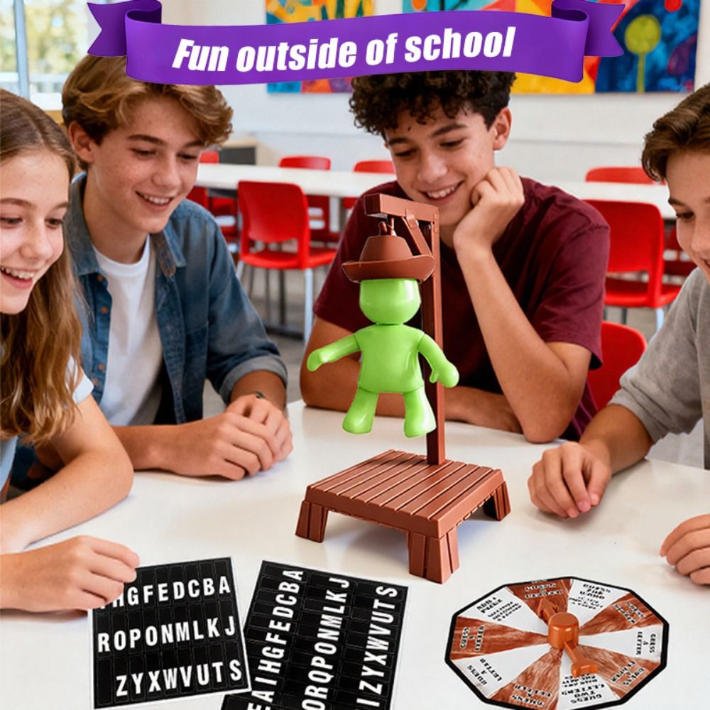 Board Game Word - Multiplayer Magnetic Hangman Board Games Interactive
