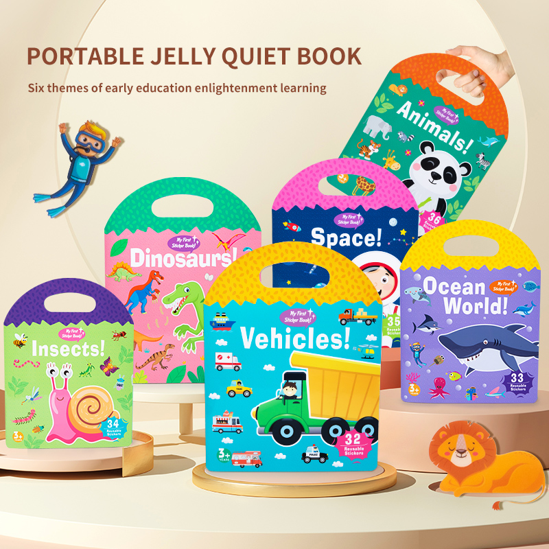 Board Game Book - Toy Book Montessori Quiet Early Educational