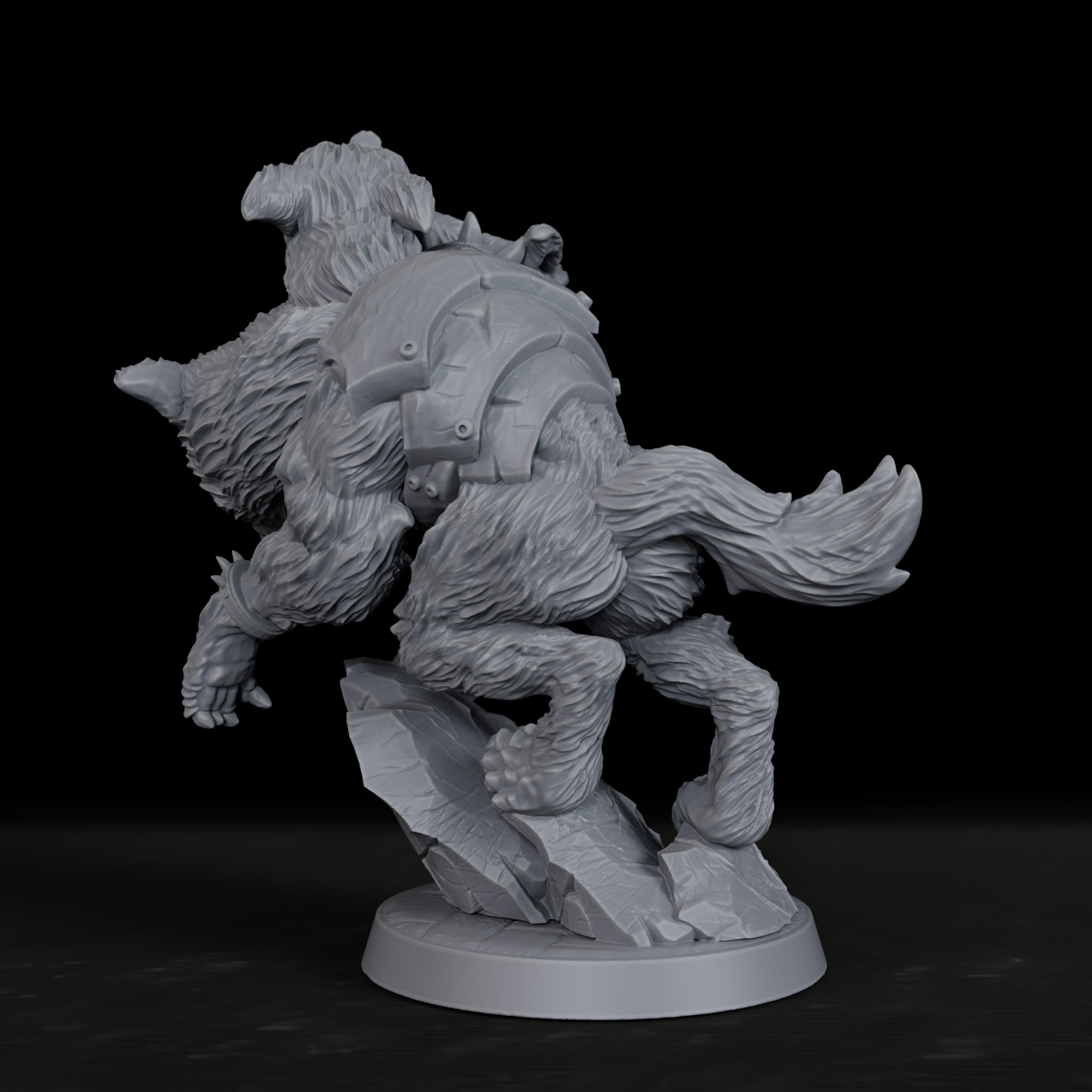 30mm TRPG Cerberus Miniature - - огляд і ціна Board Game Monster
