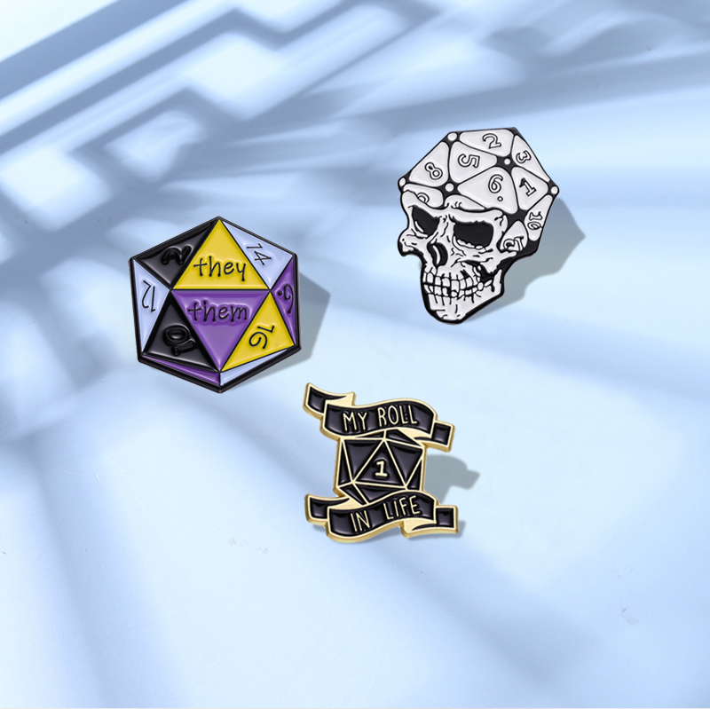 Adventure Game Enamel Pins Cus - огляд і ціна Board Game Roleplay