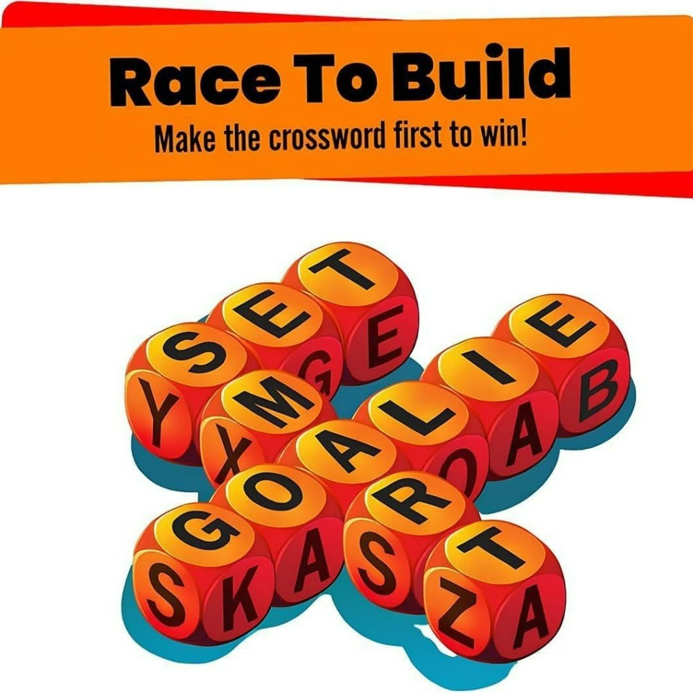 Scrambled Dice Word Game for 2 - огляд і ціна Board Game Word
