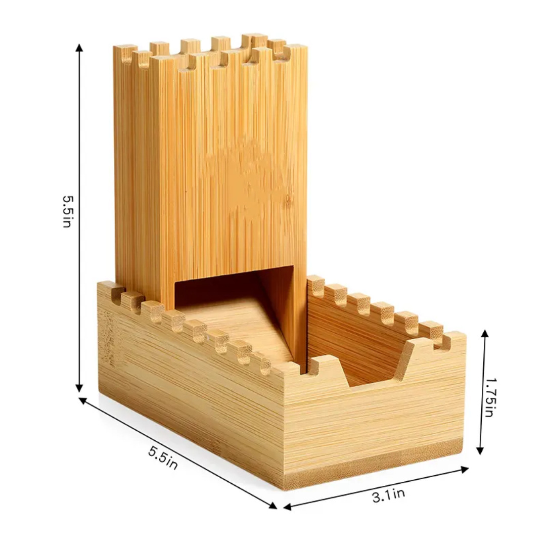 Wooden Dice Tower Folding Stor - огляд і ціна Dice Tower Wooden