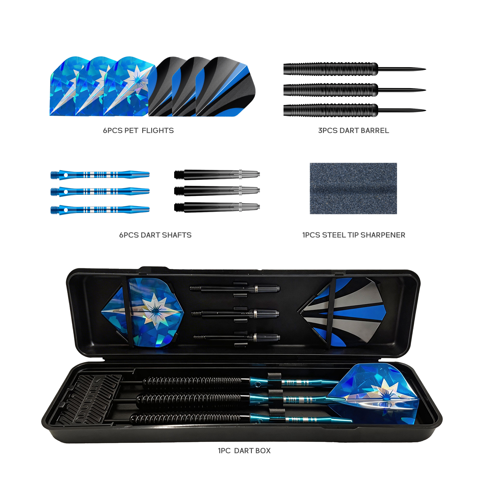 Huanqu 19g Hard Dart Set with  - огляд і ціна Board Game Enthusiast