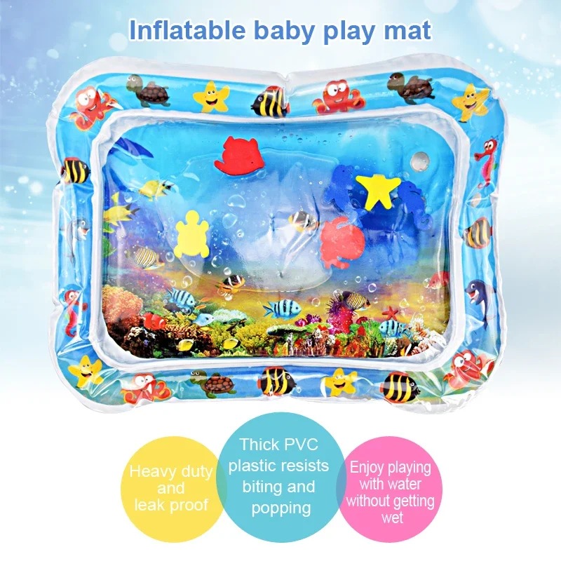Baby Toys Tummy Time Water Pla - огляд і ціна Play Mat Neoprene