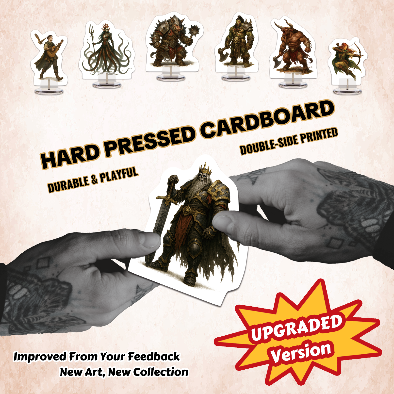 2D Tabletop RPG Board Game Min - огляд і ціна Board Game Monster