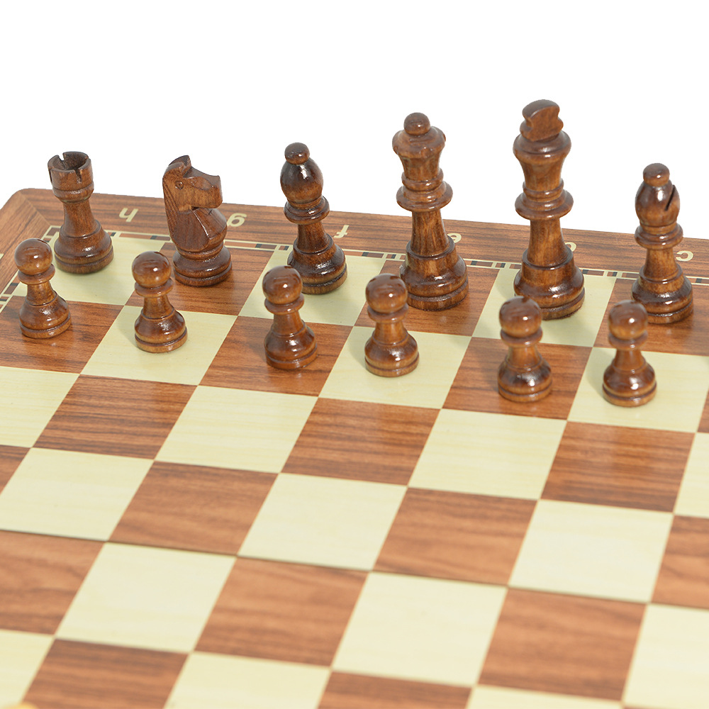 Magnetic Wooden Folding Chess  - огляд і ціна Board Game Book
