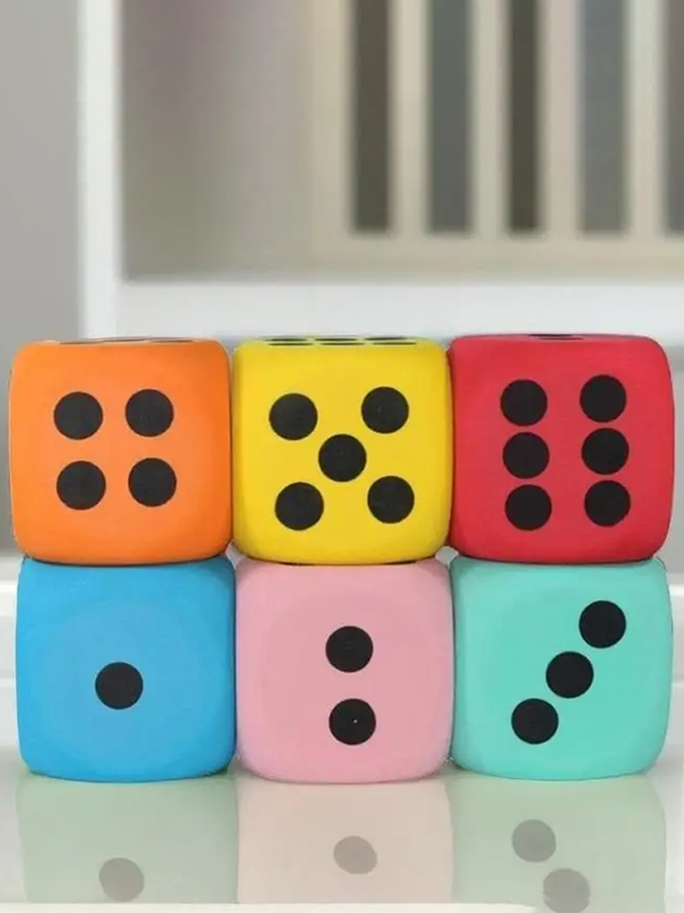 1PC 80mm Large Foam Dot Dices  - огляд і ціна Board Game Dots