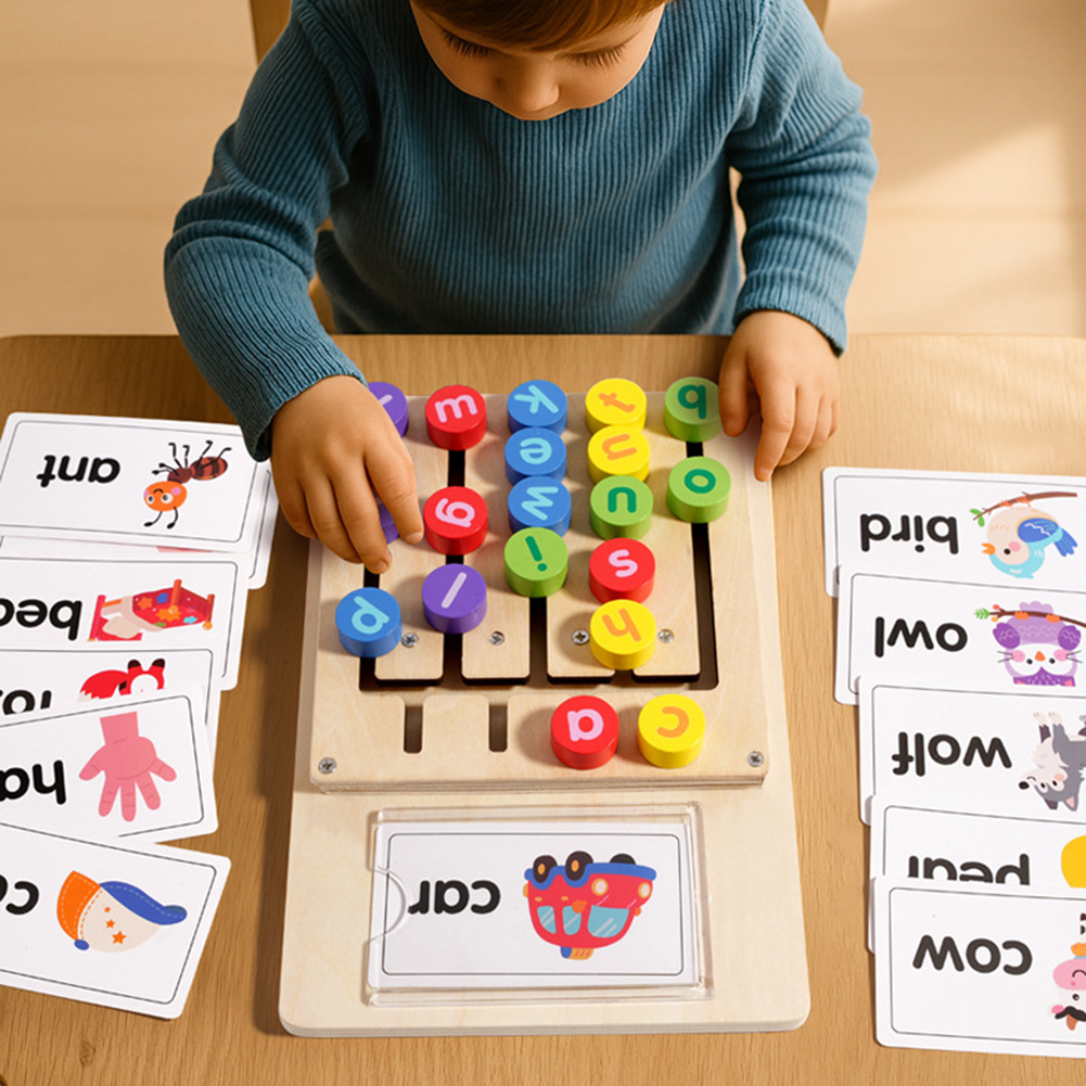 Wooden Word Spelling Movement  - огляд і ціна Board Game Word