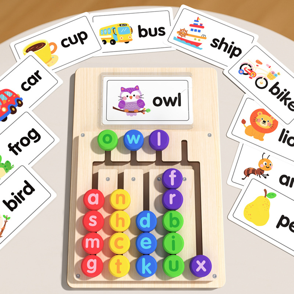 Wooden Word Spelling Movement  - огляд і ціна Board Game Word
