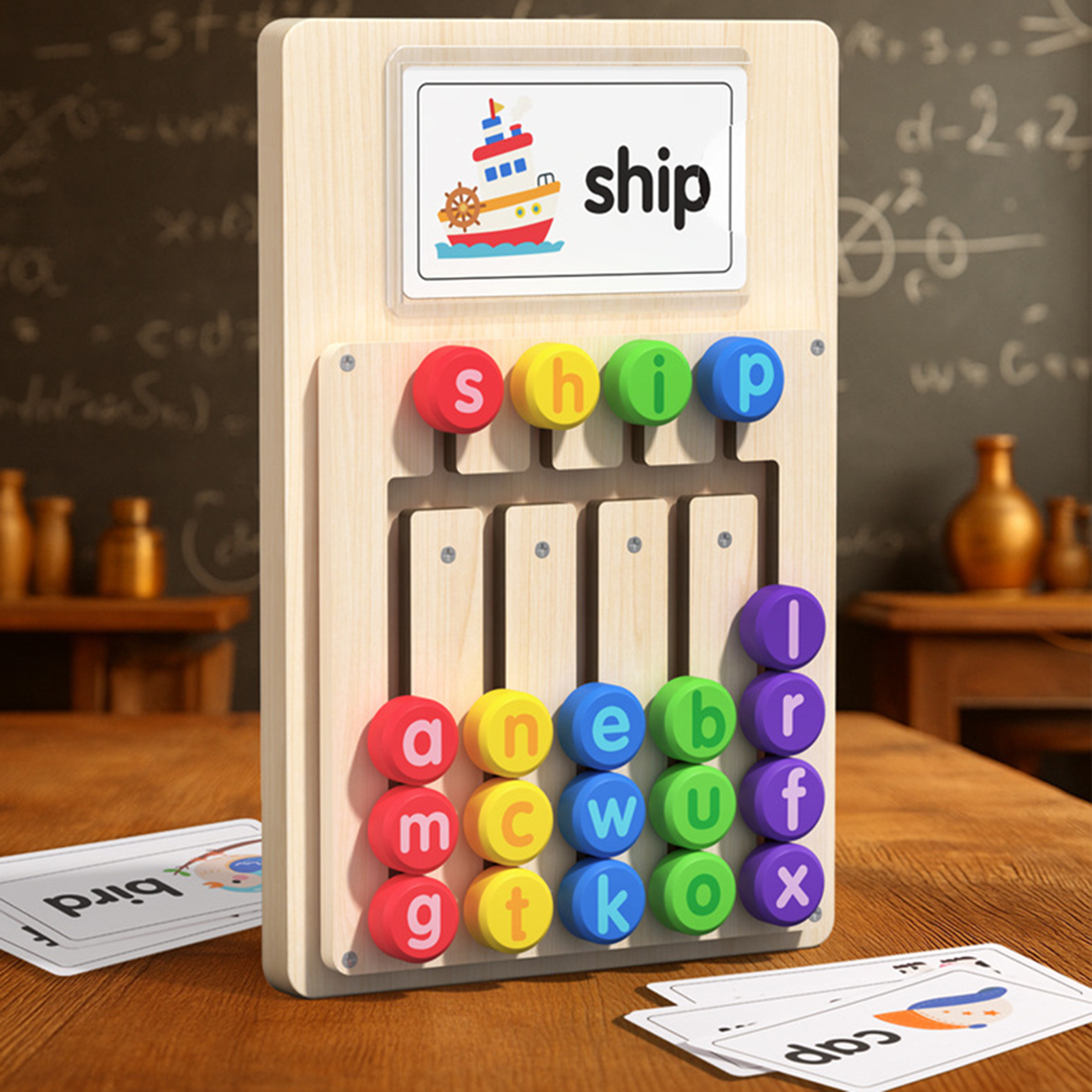 Wooden Word Spelling Movement  - огляд і ціна Board Game Word