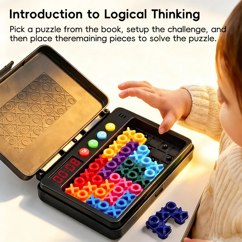 KNYYSECQ Smart XO Puzzle Child - огляд і ціна Board Game For 6 Years Old