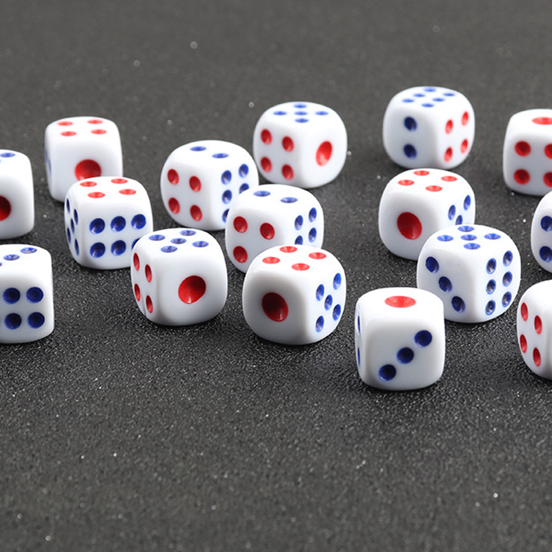 10/20PCS 10mm Size Dice Classi - огляд і ціна Board Game Dots