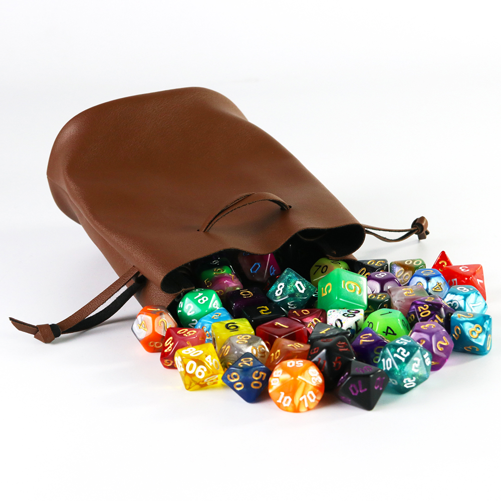 PU Leather Bag Round Bottom Dr - огляд і ціна Board Game Roleplay
