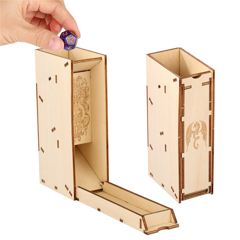 Portable Octopus Monster Woode - огляд і ціна Dice Tower Wooden