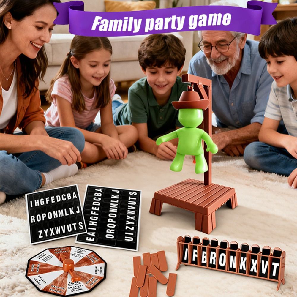 Multiplayer Magnetic Hangman B - огляд і ціна Board Game Word