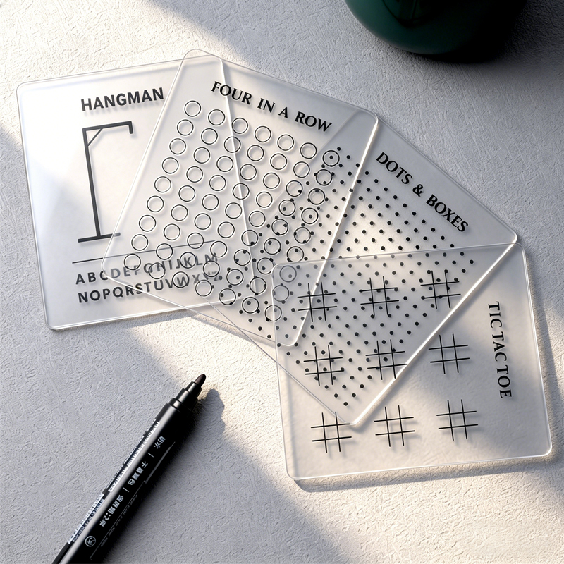 4PCS Reusable Travel Board Gam - огляд і ціна Board Game Word