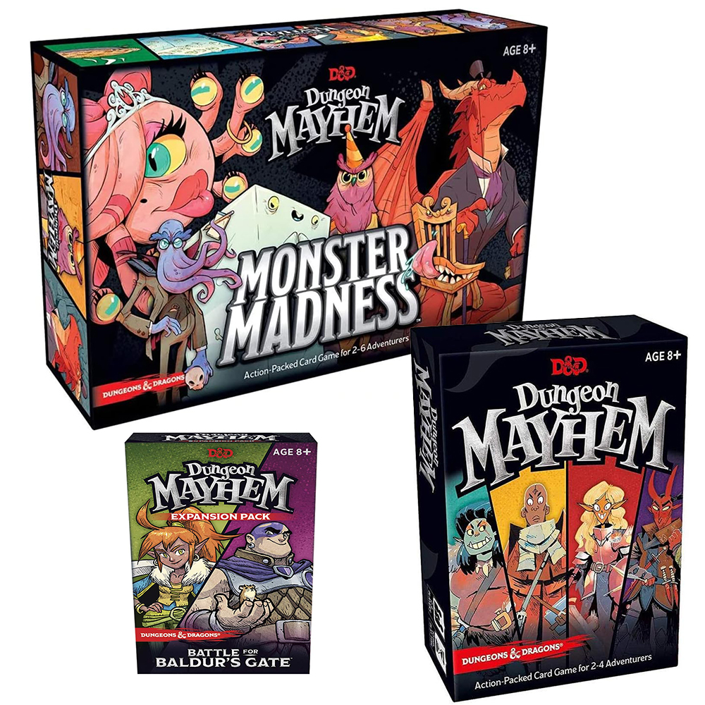 Dungeon Mayhem Dungeons Dragon - огляд і ціна Board Game Monster
