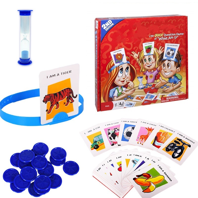 Kids Funny Cards Board Game To - огляд і ціна Board Game For 6 Years Old
