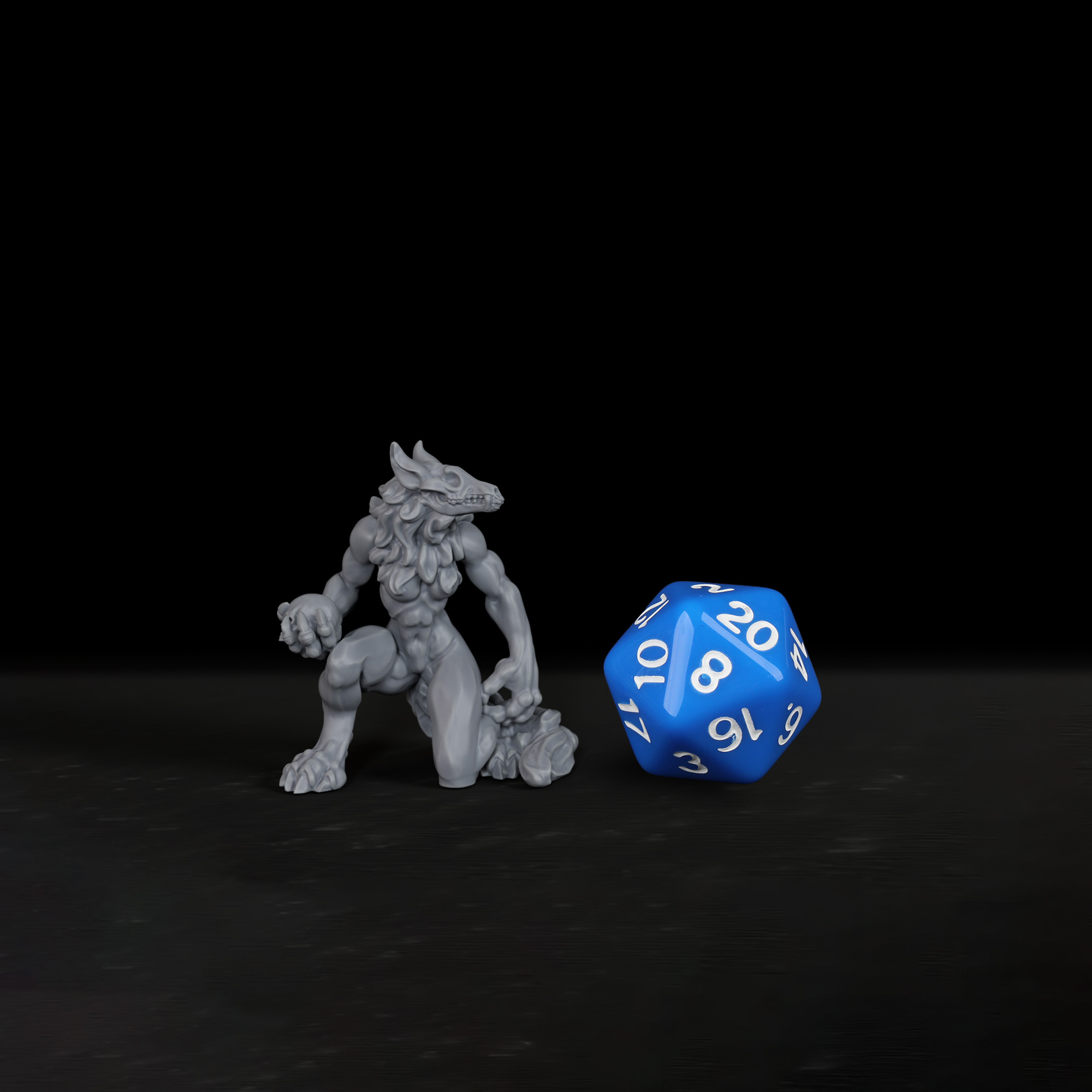 RPG Hell Wolf Minis - Paintabl - огляд і ціна Board Game Monster