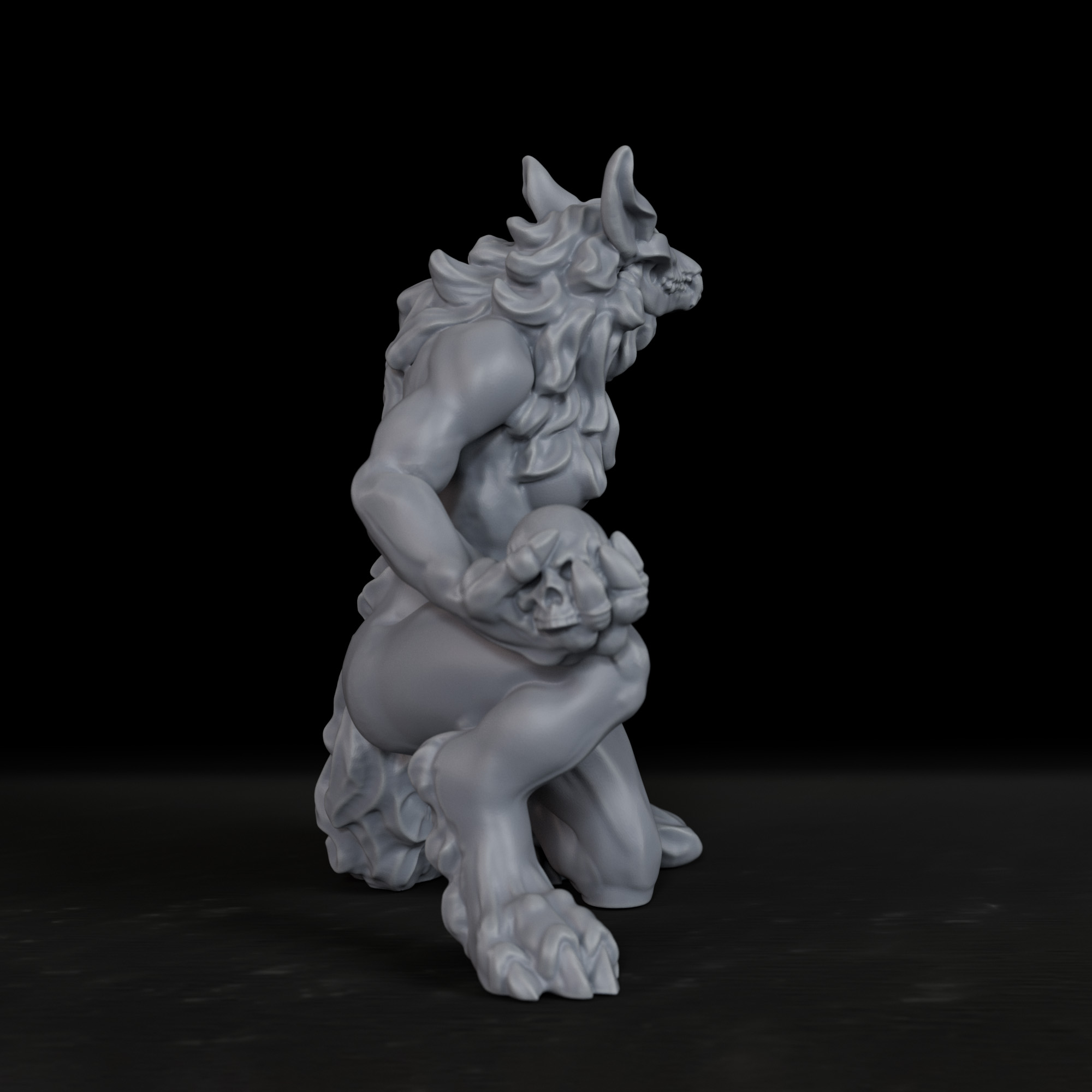 RPG Hell Wolf Minis - Paintabl - огляд і ціна Board Game Monster