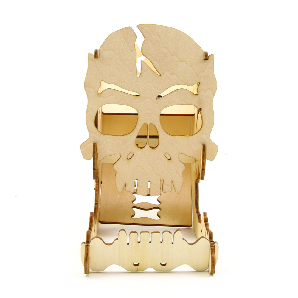 Skull Dice Tower Handicraft Wo - огляд і ціна Dice Tower Wooden