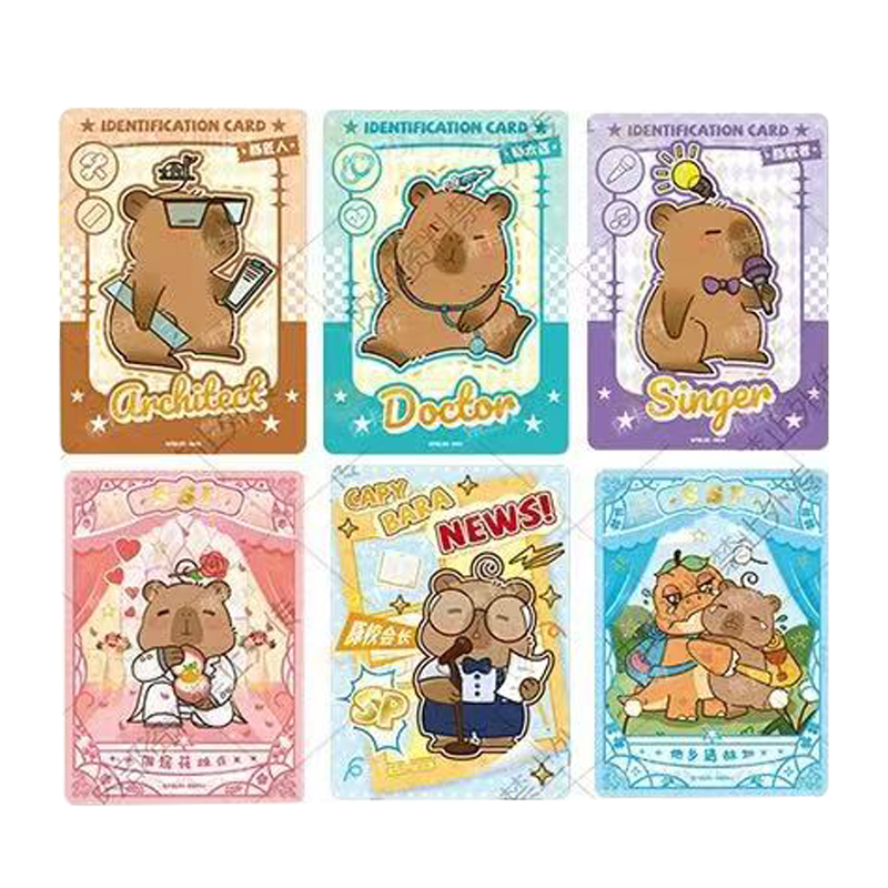 2025 Capybara Card Fun CCG Ani - огляд і ціна Board Game For 6 Years Old