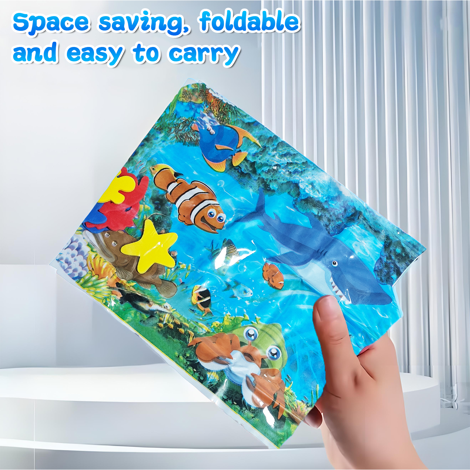 Tummy Time Water Mat, Inflatab - огляд і ціна Play Mat Neoprene