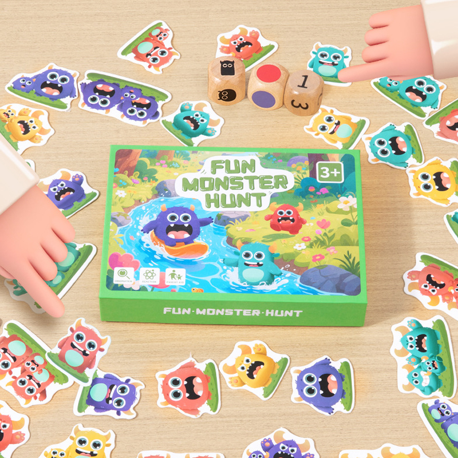 Fun Monster Hunt Board Game Po - огляд і ціна Board Game Monster