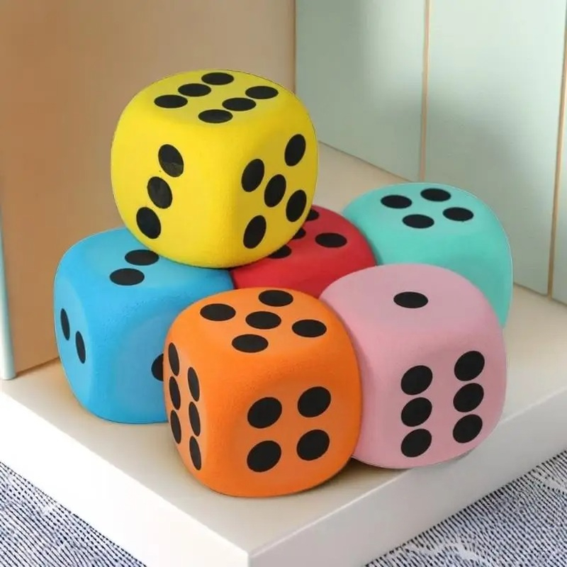 1PC 80mm Large Foam Dot Dices  - огляд і ціна Board Game Dots