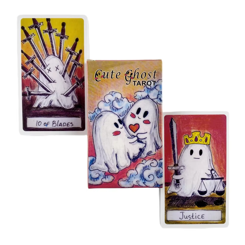 Cute Ghost Tarot Deck Toy Set  - огляд і ціна Board Game Master