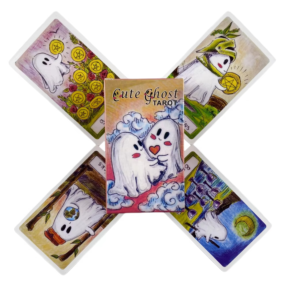 Cute Ghost Tarot Deck Toy Set  - огляд і ціна Board Game Master