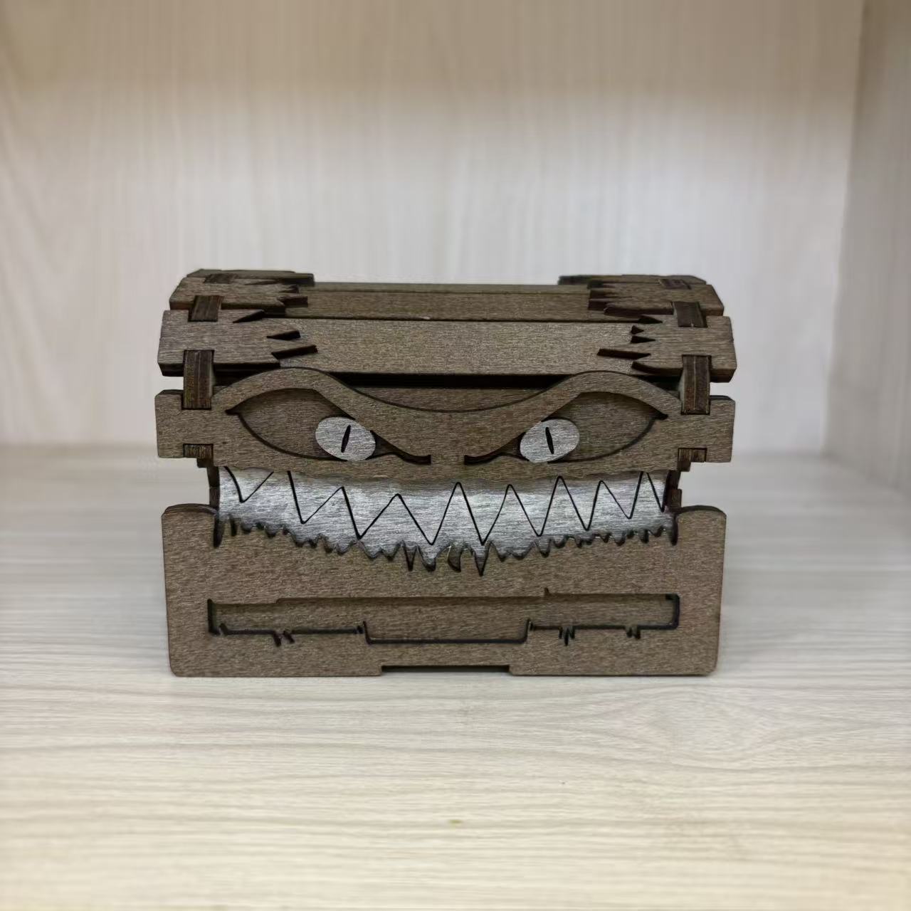 Monster Treasure Chest Wooden  - огляд і ціна Board Game Monster