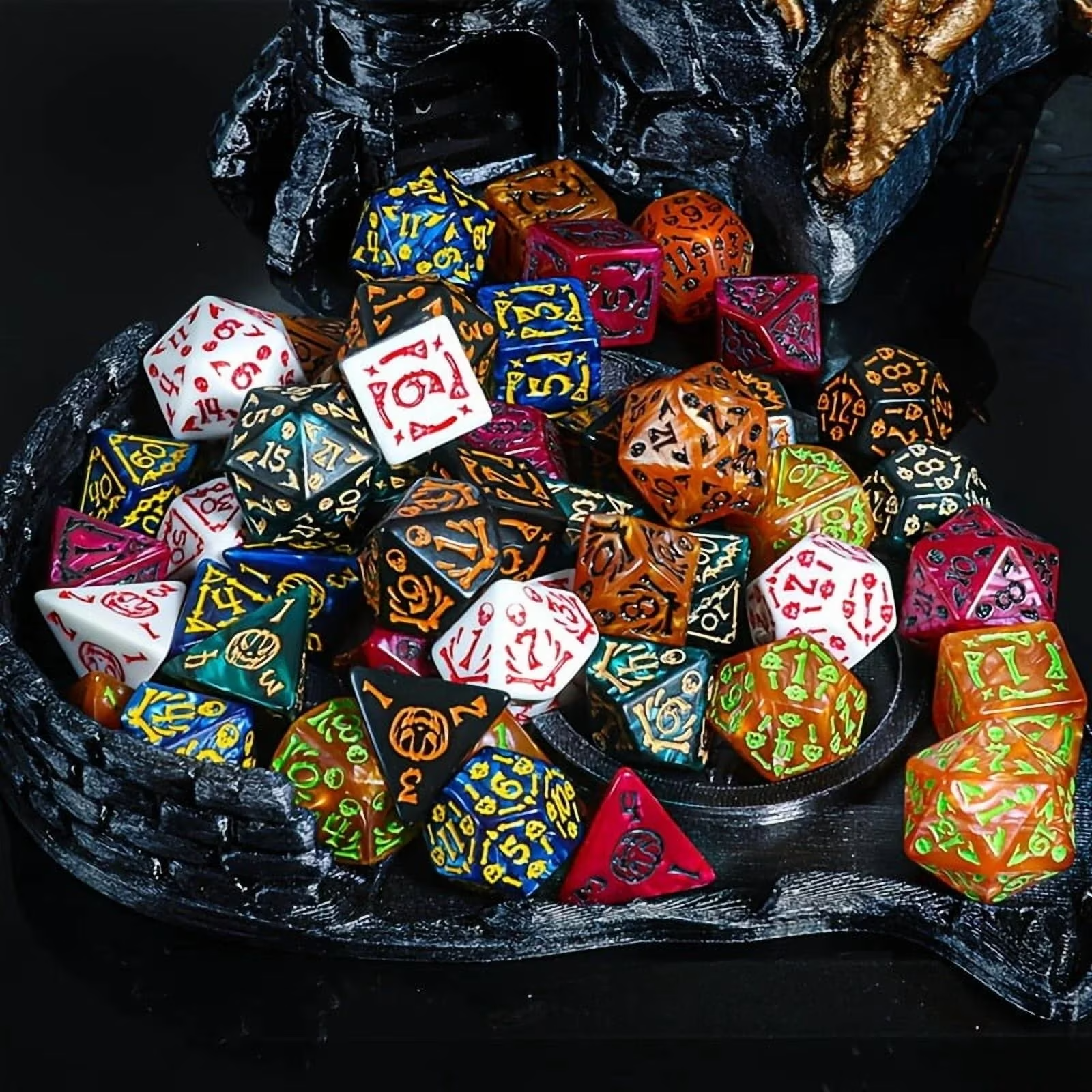 DND Dice Set -7pc Halloween Po - огляд і ціна Board Game Master