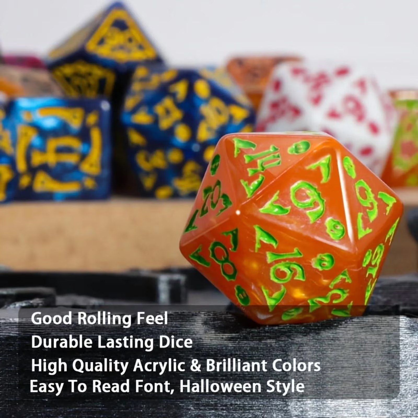 DND Dice Set -7pc Halloween Po - огляд і ціна Board Game Master
