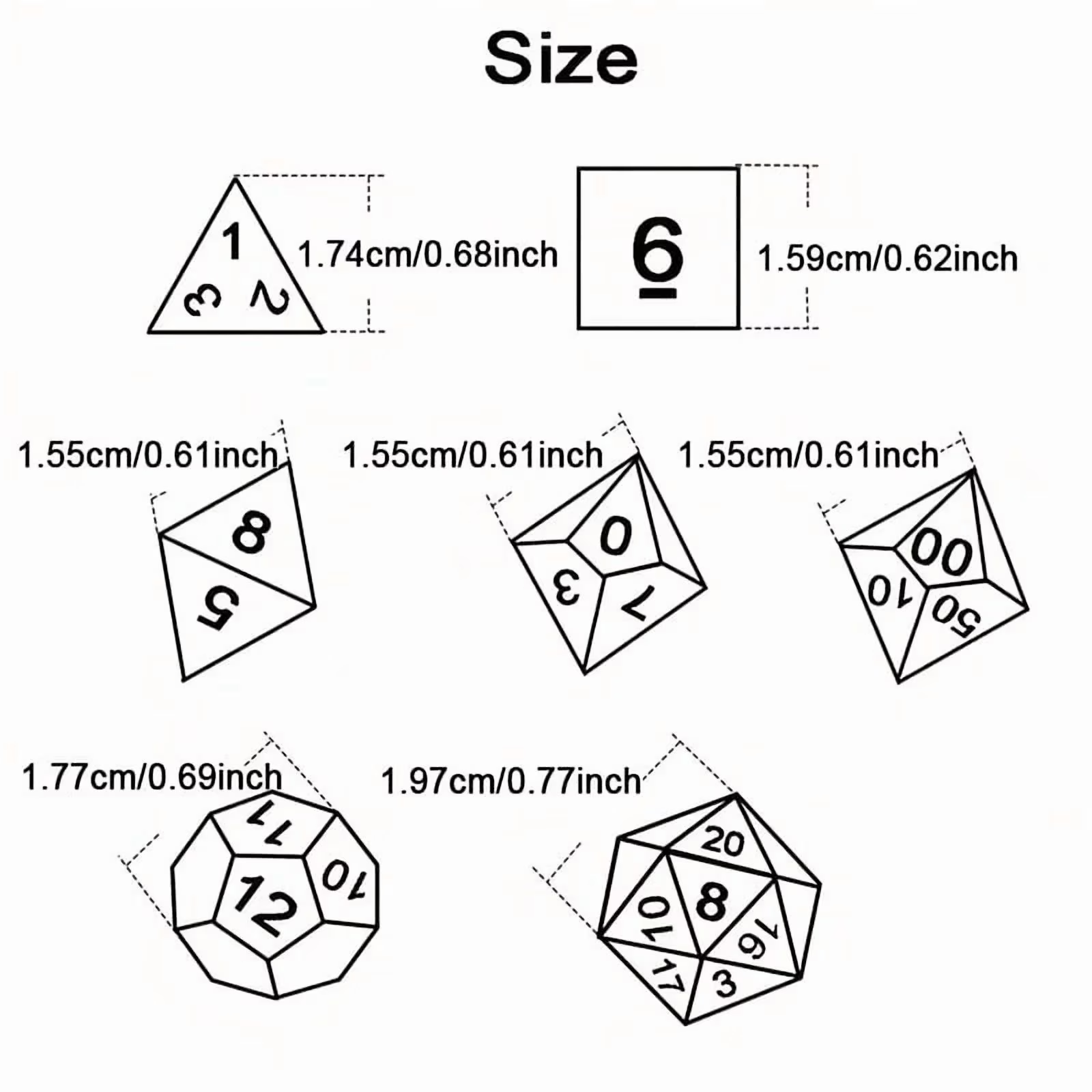 DND Dice Set -7pc Halloween Po - огляд і ціна Board Game Master