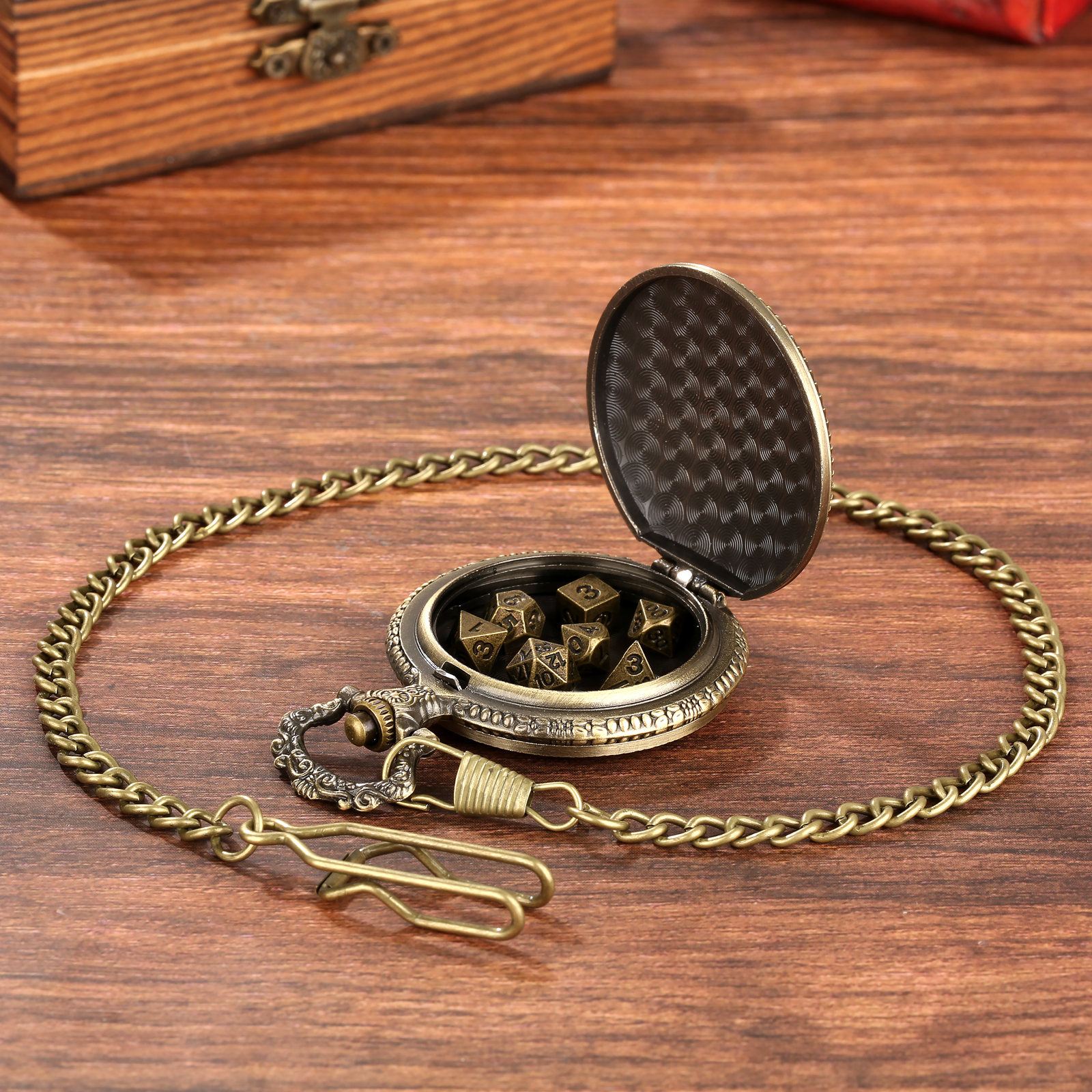 YISUYA Dragon Pocket Watch Cas - огляд і ціна Board Game Roleplay