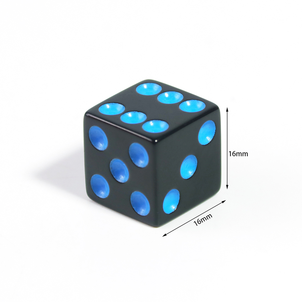 6 Sided Square Corner Dice 16m - огляд і ціна Board Game Dots