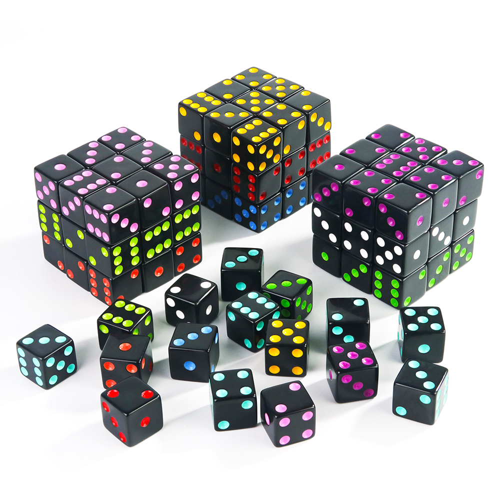6 Sided Square Corner Dice 16m - огляд і ціна Board Game Dots