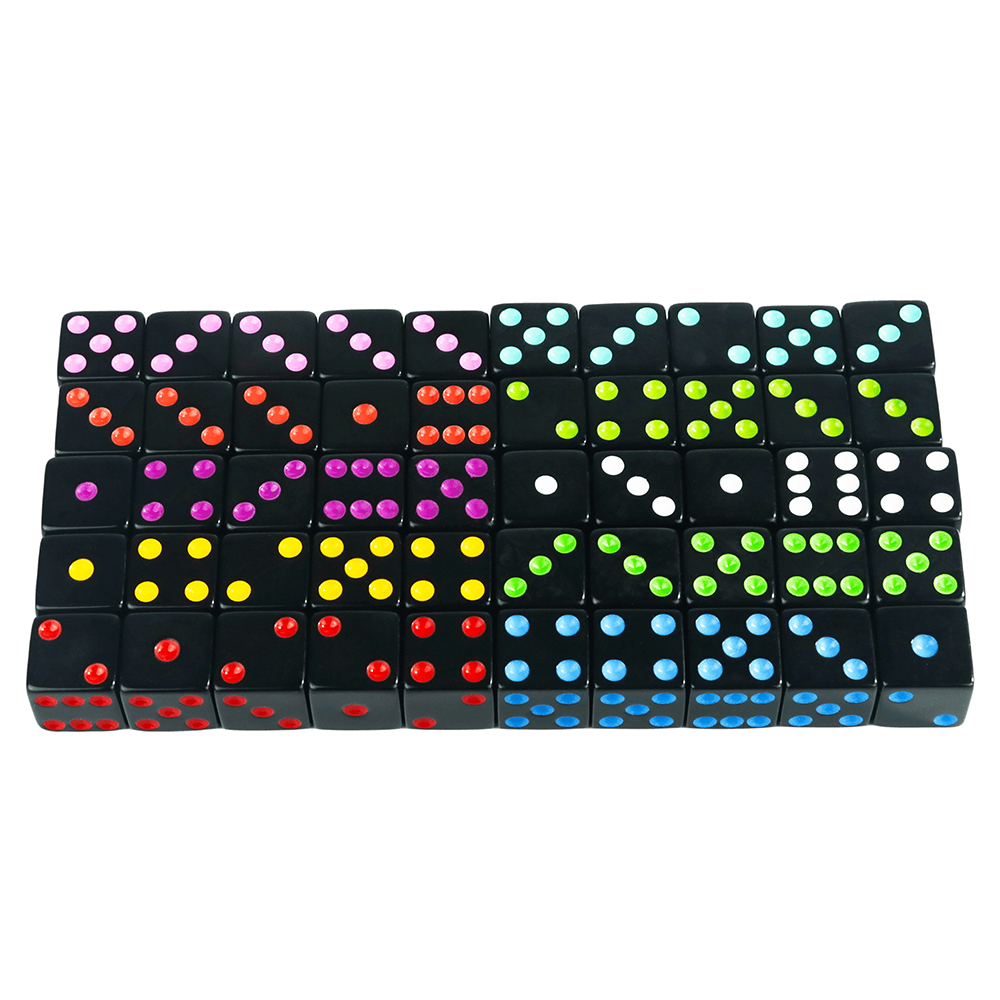 6 Sided Square Corner Dice 16m - огляд і ціна Board Game Dots