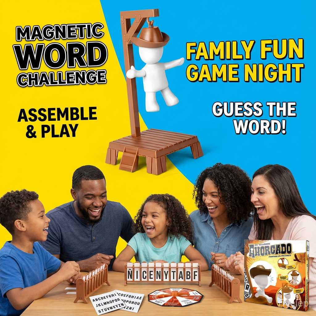 Cowboy Magnetic Hangman Board  - огляд і ціна Board Game Word
